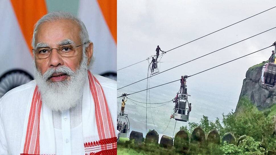 ગિરનાર પર બનેલો રોપવે માત્ર 7 મિનીટમાં અંબાજી મંદિર સુધી પહોંચાડશે, ભાડું માત્ર 400 રૂપિયા ગિરનાર પર બનેલો રોપવે માત્ર 7 મિનીટમાં અંબાજી મંદિર સુધી પહોંચાડશે, ભાડું માત્ર 400 રૂપિયા