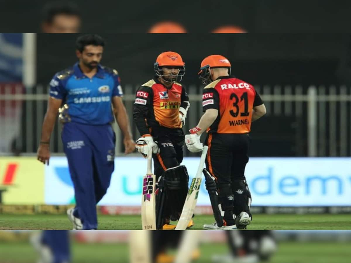 SRH vs MI: સાહા-વોર્નરનો ધમાકો, મુંબઈને હરાવી સનરાઇઝર્સ હૈદરાબાદ પ્લેઓફમાં 