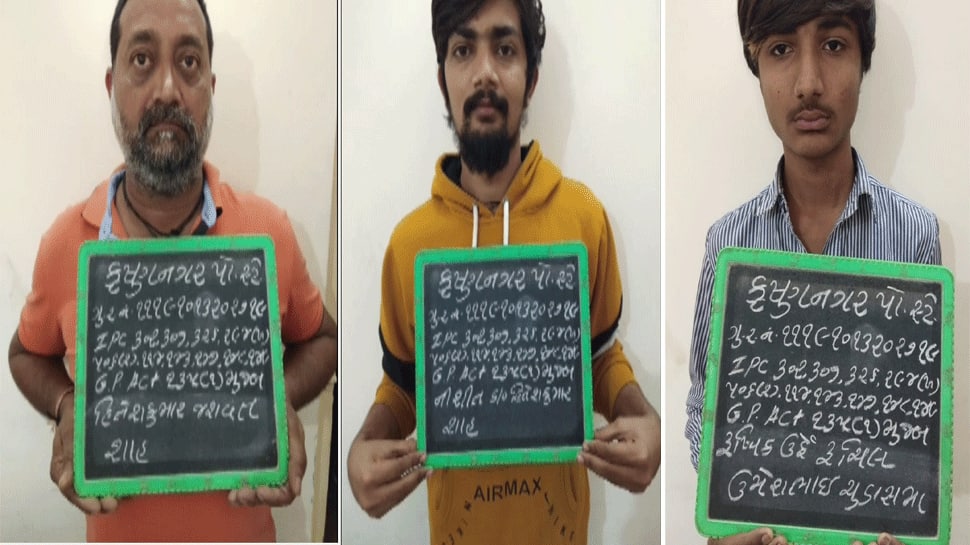 અમદાવાદ : કૃષ્ણનગરમાં પંચર ગેંગના ખૂનીખેલમાં ત્રણની ધરપકડ કરાઈ અમદાવાદ : કૃષ્ણનગરમાં પંચર ગેંગના ખૂનીખેલમાં ત્રણની ધરપકડ કરાઈ
