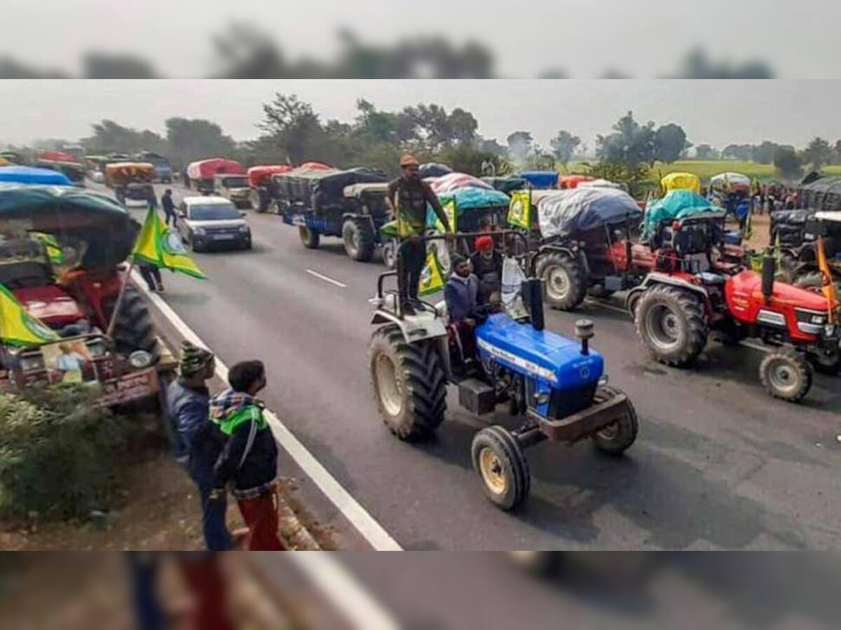 Farmers Protest: સરકાર સાથે વાતચીત પહેલા ખેડૂતો આજે કરશે શક્તિ પ્રદર્શન