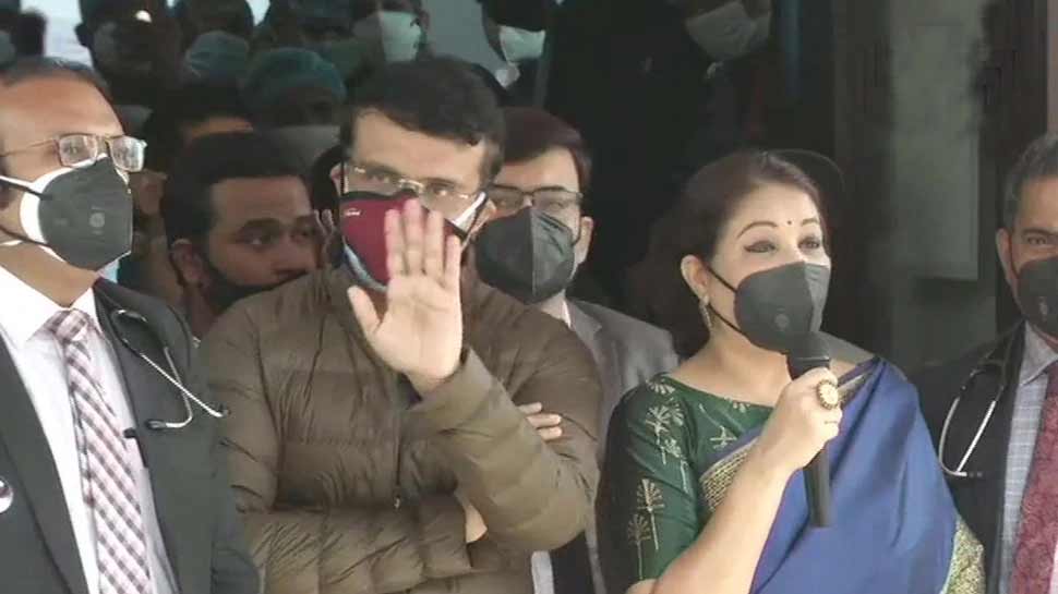 Latest Update on Sourav Ganguly Health: Woodlands Hospital માંથી ડિસ્ચાર્જ થયા દાદા, ડોક્ટરોનો માન્યો આભાર Latest Update on Sourav Ganguly Health: Woodlands Hospital માંથી ડિસ્ચાર્જ થયા દાદા, ડોક્ટરોનો માન્યો આભાર