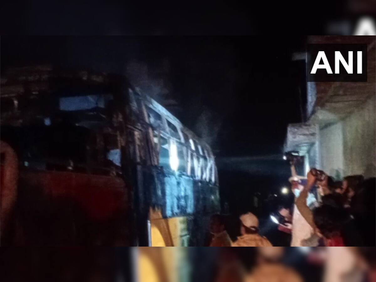 Rajasthan Bus Accident: ચાલુ બસમાં વીજળીના કરંટથી મળ્યું દર્દનાક મોત, 6 સળગી મર્યાં 