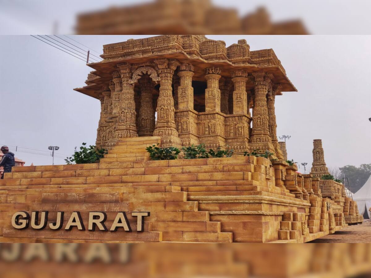 દિલ્લીની પ્રજાસત્તાક પર્વની પરેડમાં ગુજરાતના ટેબ્લોમાં મોઢેરાનું સુર્યમંદિર દર્શાવાશે