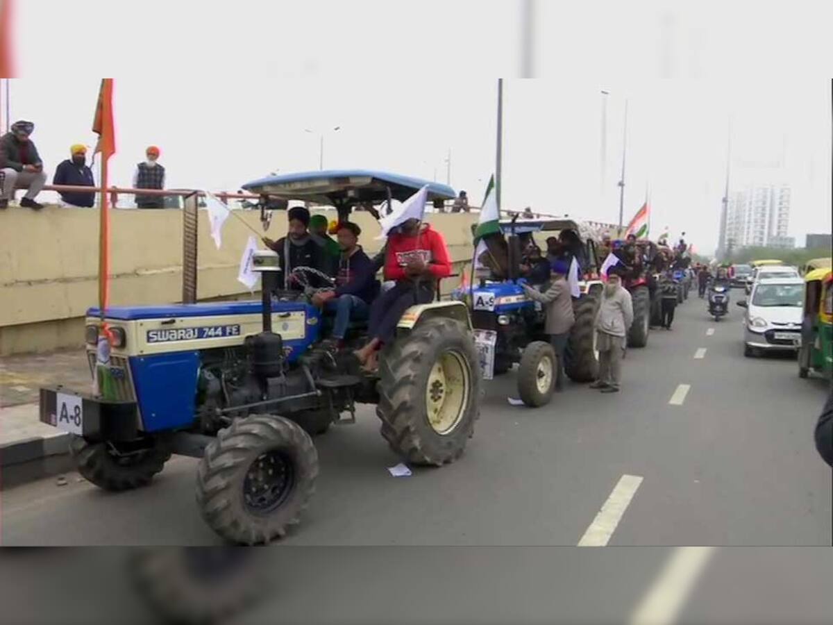 Farmers Protest: ટ્રેક્ટર માર્ચ પર ગતિરોધ જાહેર, પોલીસે કહ્યું- પરેડ બાદ જ ખેડૂતો નિકાળી શકશે રેલી