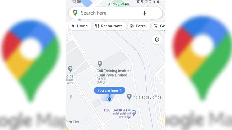 Share Live Location from Google Map