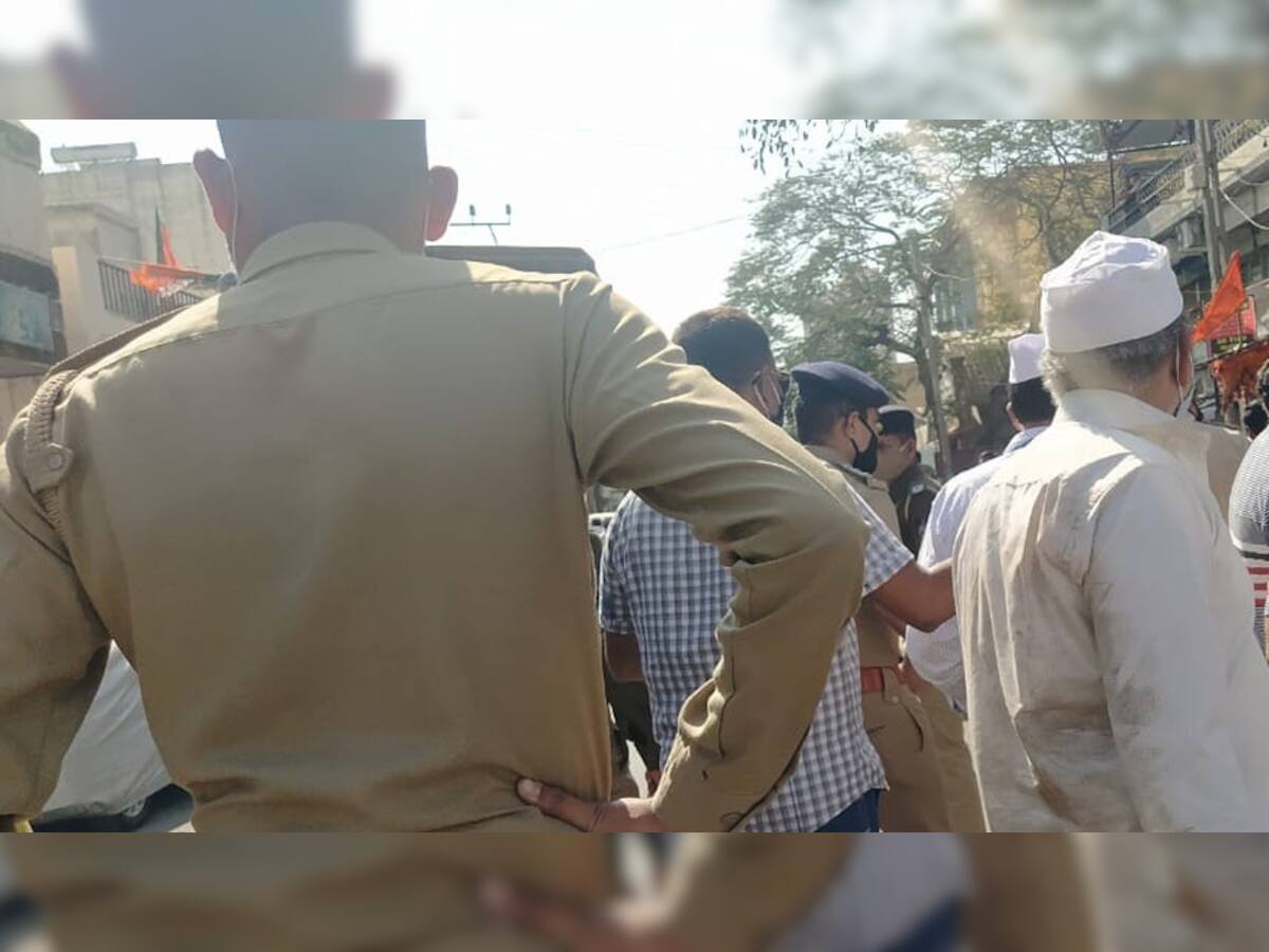 Ahmedabad: ભાજપ અને કોંગ્રેસના કાર્યકરો વચ્ચે માથાકૂટ, પોલીસ કાફલો દોડતો થયો