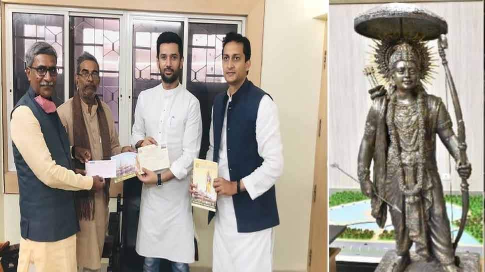 Bihar: ચિરાગ પાસવાને પોતાને ગણાવ્યા શબરીના વંશજ, રામ મંદિર માટે આપ્યા આટલા રૂપિયા Bihar: ચિરાગ પાસવાને પોતાને ગણાવ્યા શબરીના વંશજ, રામ મંદિર માટે આપ્યા આટલા રૂપિયા