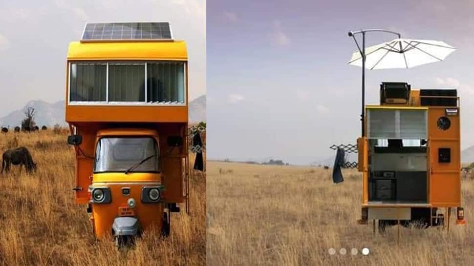 Auto પર બનાવ્યું એક લાખ રૂપિયામાં હાઇટેક ઘર, આનંદ મહિંદ્રાએ કરી મોટી ઓફર Auto પર બનાવ્યું એક લાખ રૂપિયામાં હાઇટેક ઘર, આનંદ મહિંદ્રાએ કરી મોટી ઓફર