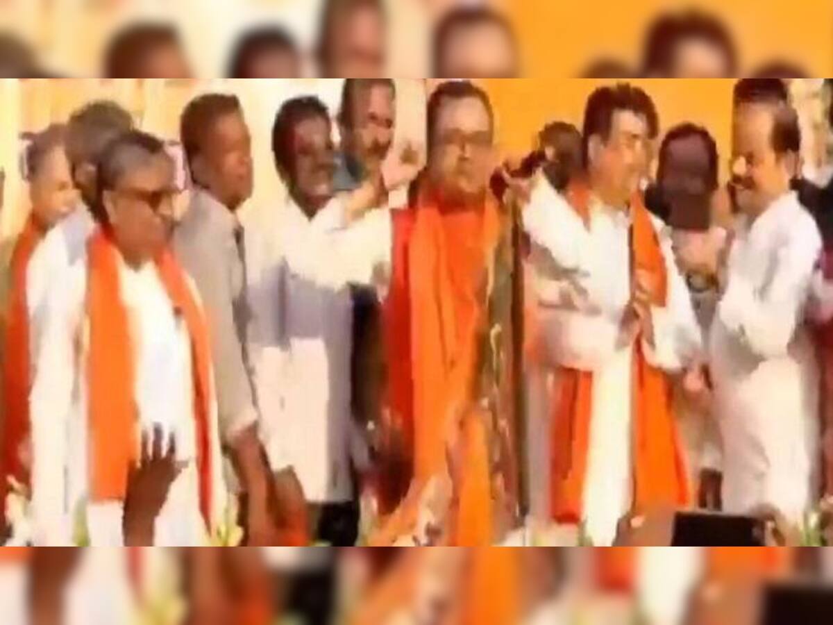 VIDEO: TMC માંથી BJP જોડાયા બાદ મંચ પર જ 'ઉઠક-બેઠક' કરવા લાગ્યા નેતા, કારણ પણ જણાવ્યું...