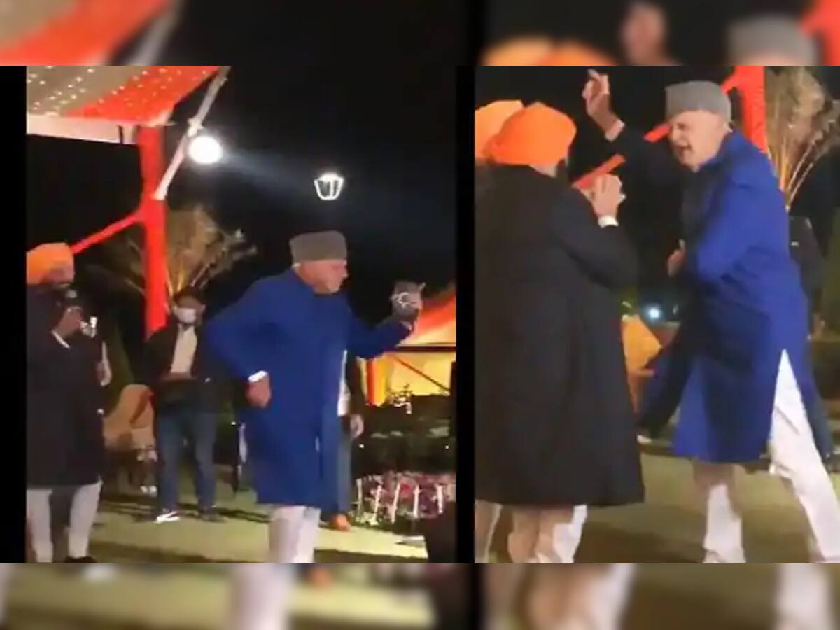 Viral Video: J&K ના પૂર્વ CM ફારૂક અબ્દુલ્લાનો 'ગુલાબી આંખે જો તેરી દેખી...' પર ડાન્સ કરતો વીડિયો વાયરલ