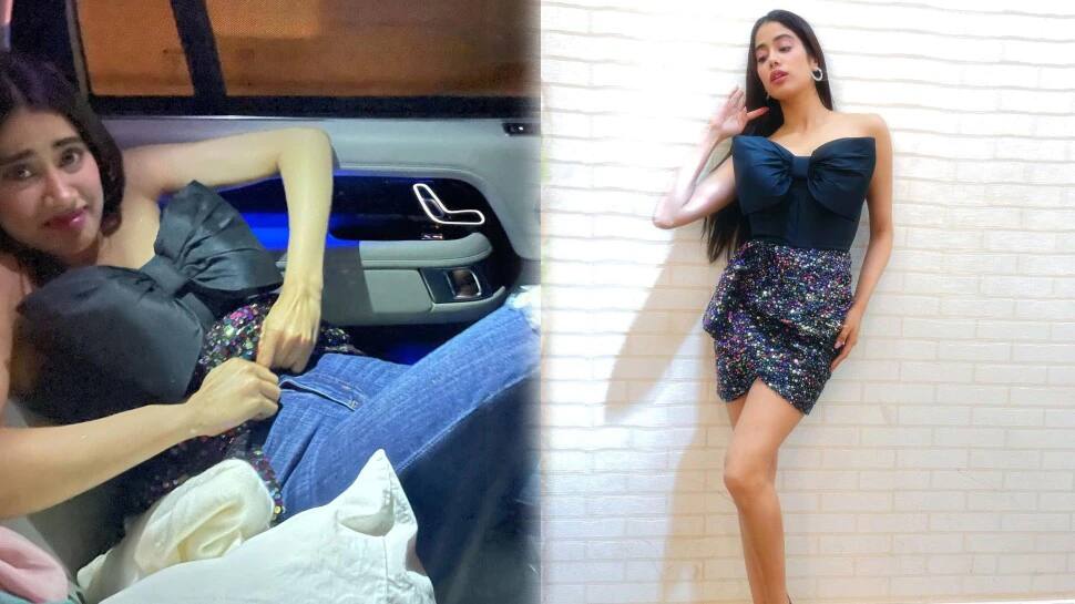 PICS: Janhvi Kapoor એ કારમાં જ કરી નાખ્યું આ કામ, પછી બોલી- હવે થઈ Relaxed PICS: Janhvi Kapoor એ કારમાં જ કરી નાખ્યું આ કામ, પછી બોલી- હવે થઈ Relaxed