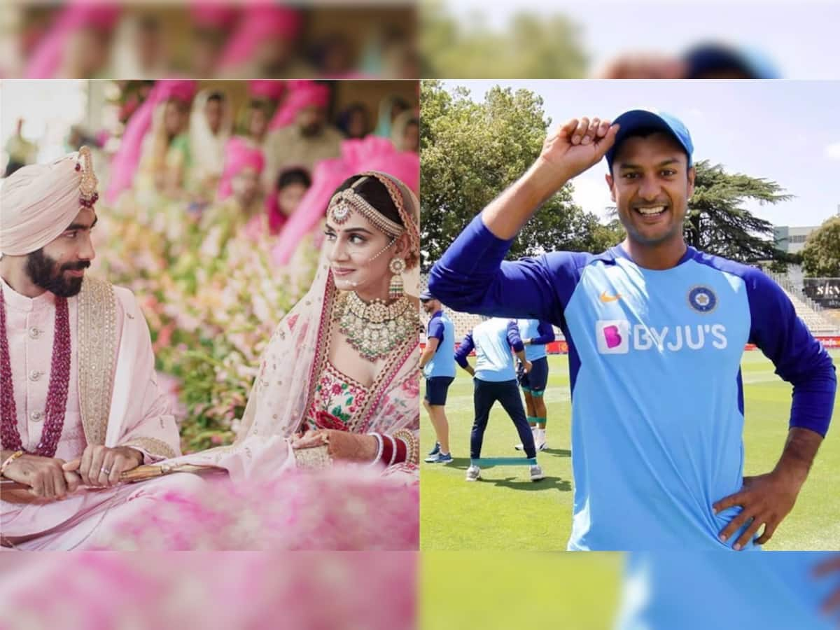 Bumrah અને Sanjana લગ્નની શુભેચ્છા આપવામાં મયંક અગ્રવાલે કરી મોટી ભૂલ, થયો ટ્રોલ