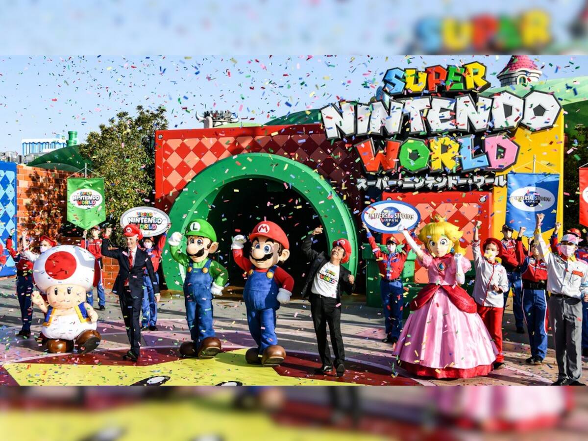 જાપાનમાં ખુલી ગયો છે Super Mario Park, આ પાર્કમાં વર્ચ્યુલી મારિયોની દુનિયા માણી શકશો