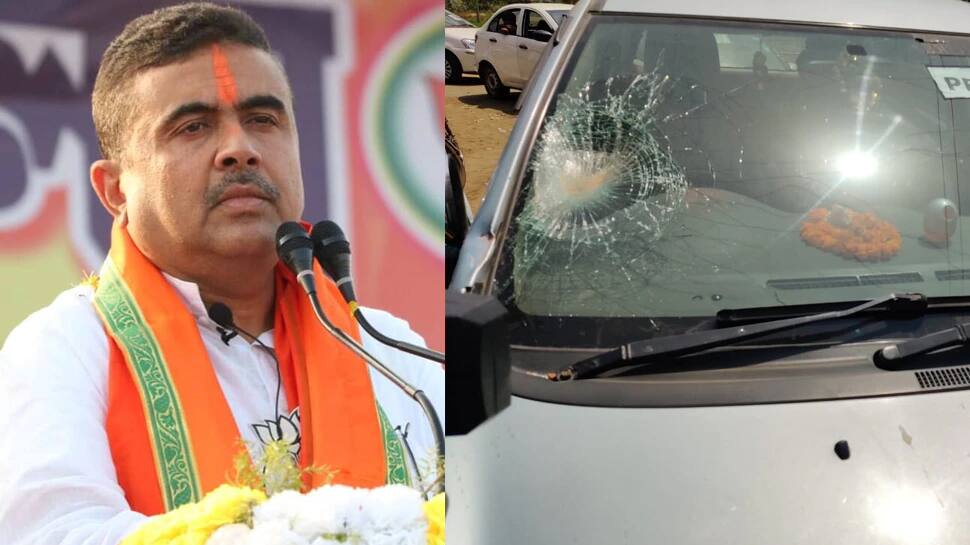 WB Election 2021: નંદીગ્રામમાં શુવેન્દુ અધિકારીના કાફલા પર હુમલો, મીડિયાની ગાડીઓમાં પણ તોડફોડ WB Election 2021: નંદીગ્રામમાં શુવેન્દુ અધિકારીના કાફલા પર હુમલો, મીડિયાની ગાડીઓમાં પણ તોડફોડ