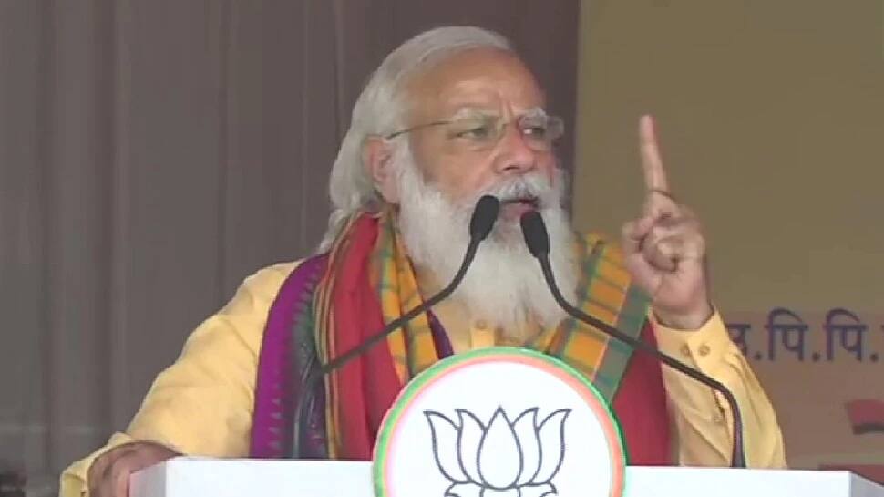 Assam Election 2021: અસમમાં ફરી એકવાર NDA સરકાર, હિંસા આપનાર સ્વિકાર નથી: નરેન્દ્ર મોદી Assam Election 2021: અસમમાં ફરી એકવાર NDA સરકાર, હિંસા આપનાર સ્વિકાર નથી: નરેન્દ્ર મોદી