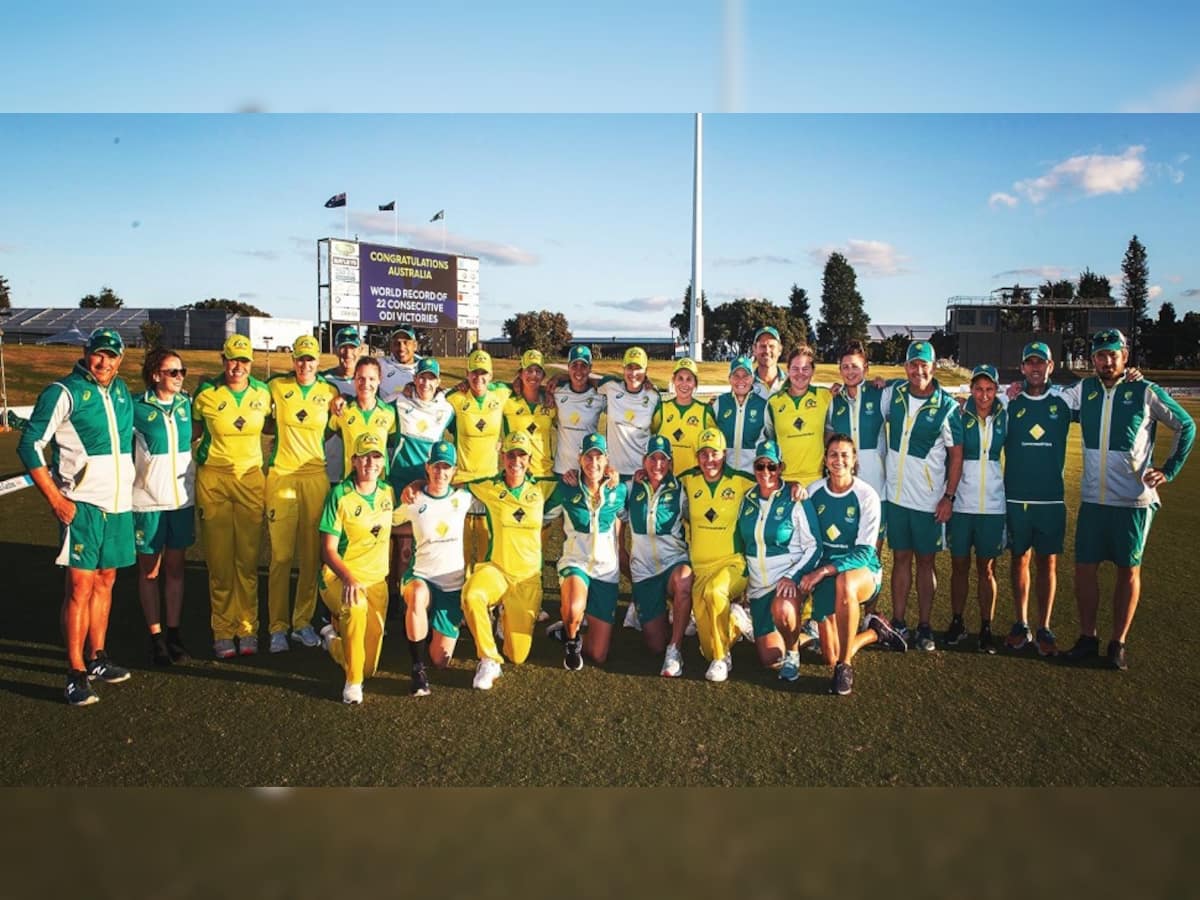 Australia મહિલા ટીમે રચ્યો ઈતિહાસ, સતત 22 વનડે મેચ જીતવાનો બનાવ્યો નવો રેકોર્ડ