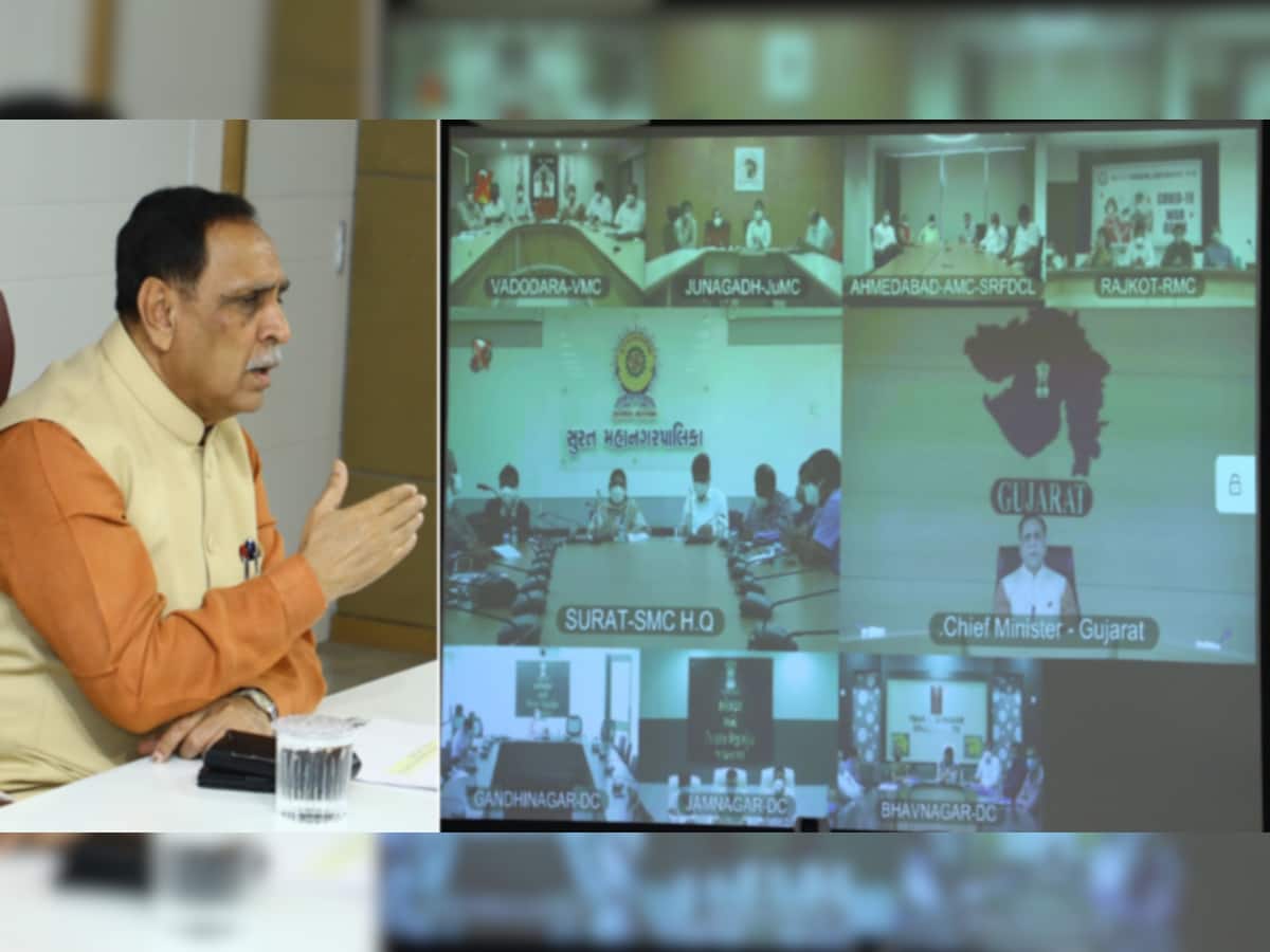 Gujarat માં વધતા કોરોના કેસ અંગે CM વિજય રૂપાણીએ કોર્પોરેશન અધિકારીઓને કહ્યું...
