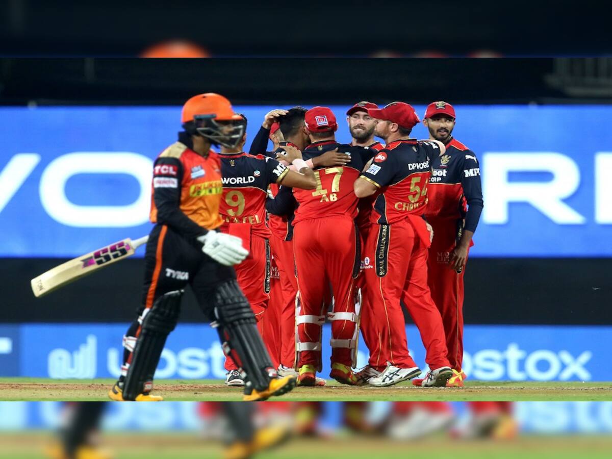 IPL 2021: ચેન્નઈમાં RCBનો ચમત્કાર, રોમાંચક મેચમાં હૈદરાબાદને 6 રને હરાવ્યું