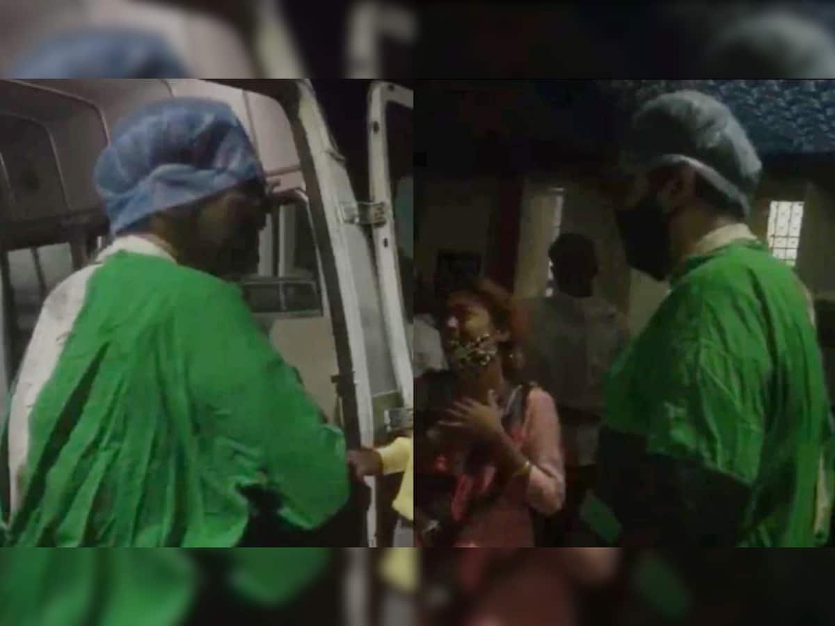 Viral: કોરોનાકાળમાં દર્દીની સારવાર કરવાની જગ્યાએ ગાળો ભાંડવા લાગ્યા ડોક્ટર, Video જોઈને હચમચી જશો