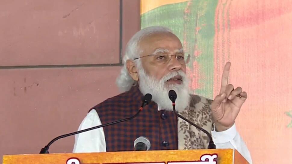 West Bengal Election: કોરોના સંકટ વચ્ચે PM મોદીની રેલીને લઈને થયો મોટો ફેરફાર, 23 એપ્રિલે છે 4 રેલીઓ West Bengal Election: કોરોના સંકટ વચ્ચે PM મોદીની રેલીને લઈને થયો મોટો ફેરફાર, 23 એપ્રિલે છે 4 રેલીઓ
