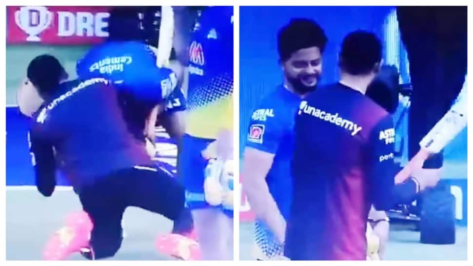 IPL 2021: હરભજન સિંહને પગે લાગ્યો સુરેશ રૈના, આવુ હતુ ભજ્જીનું રિએક્શન, જુઓ Video IPL 2021: હરભજન સિંહને પગે લાગ્યો સુરેશ રૈના, આવુ હતુ ભજ્જીનું રિએક્શન, જુઓ Video