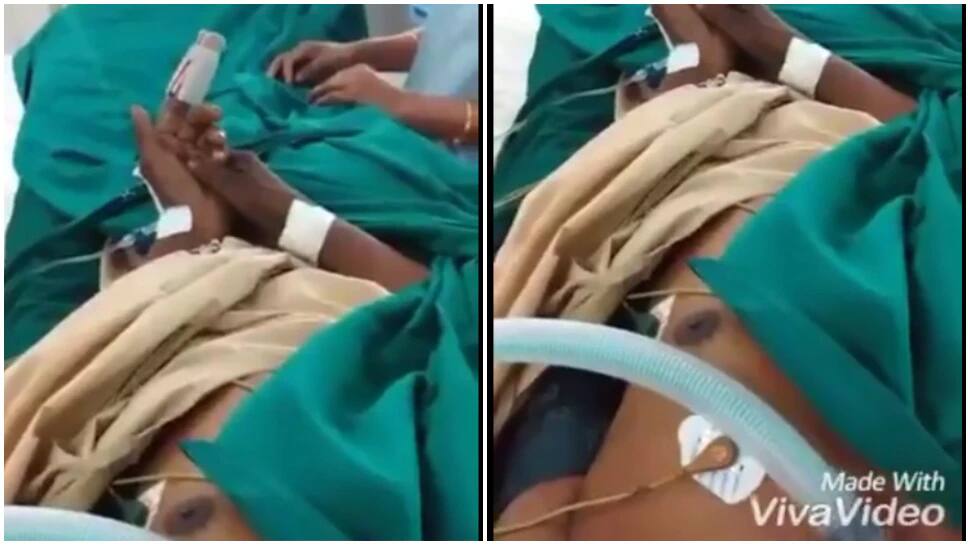 Video: મોંઢામાં લાગી હતી Oxygen Pipe, Ventilator પર હતો વ્યક્તિ, છતાં મળસતો રહ્યો ગુટખા Video: મોંઢામાં લાગી હતી Oxygen Pipe, Ventilator પર હતો વ્યક્તિ, છતાં મળસતો રહ્યો ગુટખા