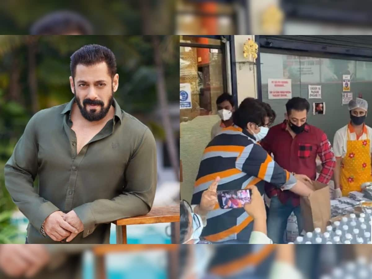 Video: Salman Khan કોરોનાકાળમાં આ રીતે કરી રહ્યો છે લોકોની મદદ