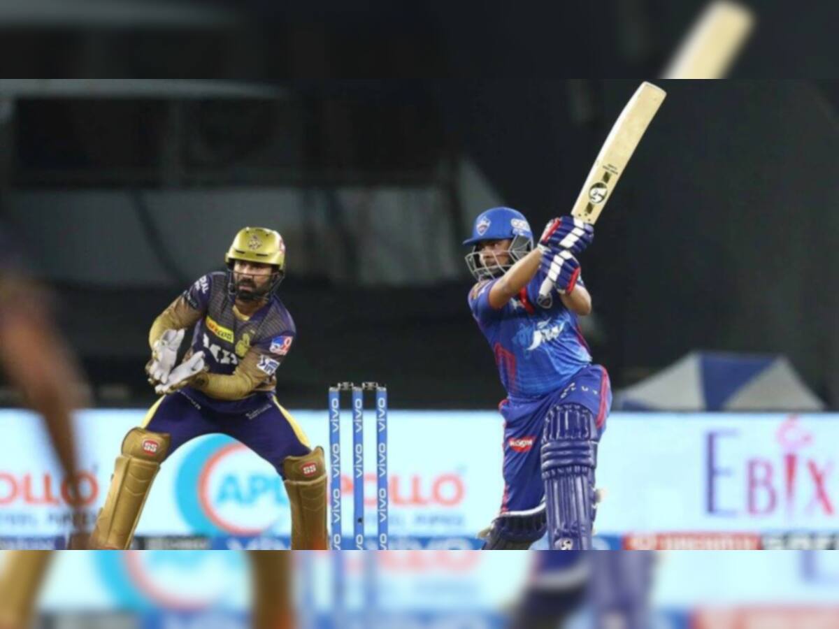 IPL 2021: Prithvi Shaw ની આંધીમાં ઉડ્યુ KKR, DC એ 7 વિકેટથી જીતી મેચ