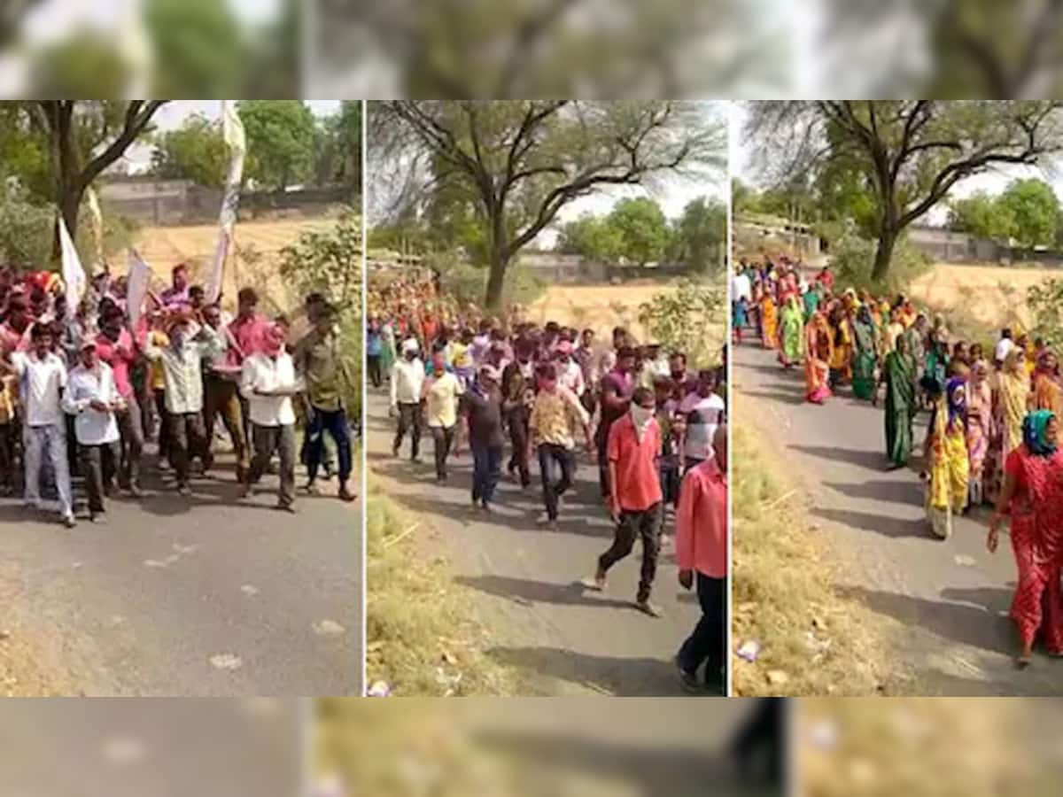 મોડાસાના ઇટાડી ગામે બળિયાદેવની શોભાયાત્રામાં સેંકડો લોકો એકત્ર, VIDEO VIRAL થયો