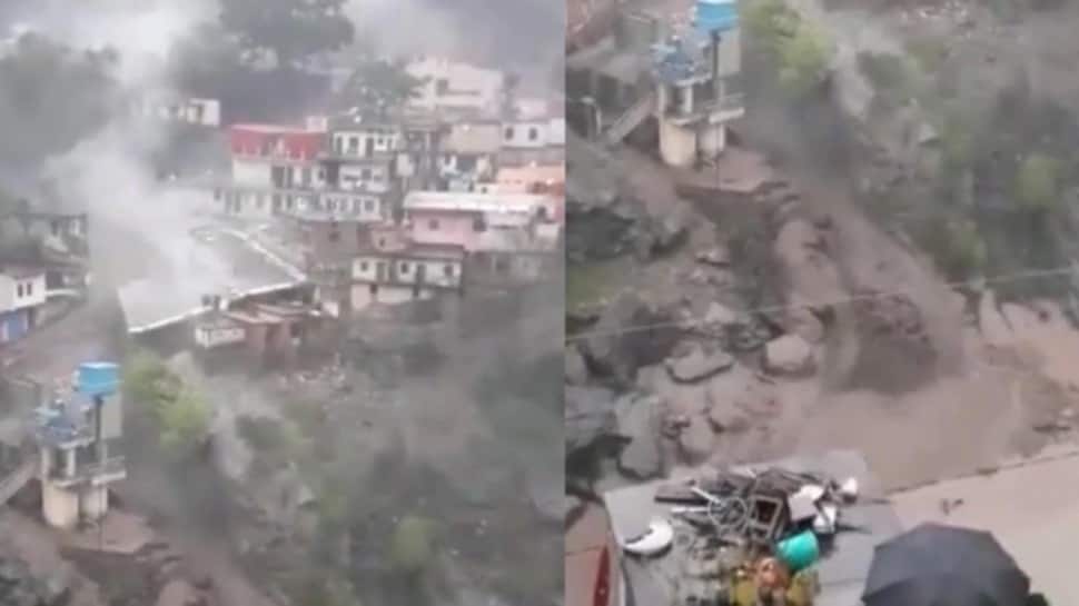 Uttarakhand માં વાદળ ફાટતા તબાહી, બે બિલ્ડિંગ ધરાશાયી; સમગ્ર વિસ્તારમાં પથરાયો કાટમાળ Uttarakhand માં વાદળ ફાટતા તબાહી, બે બિલ્ડિંગ ધરાશાયી; સમગ્ર વિસ્તારમાં પથરાયો કાટમાળ