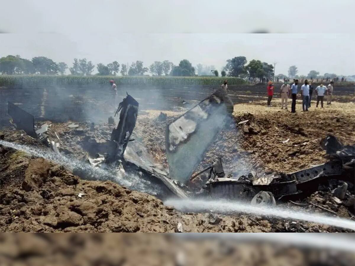 Punjab: મોગામાં વાયુસેનાનું MiG-21 વિમાન ક્રેશ, Pilot અભિનવ ચૌધરીનું મૃત્યુ, તપાસના આદેશ અપાયા