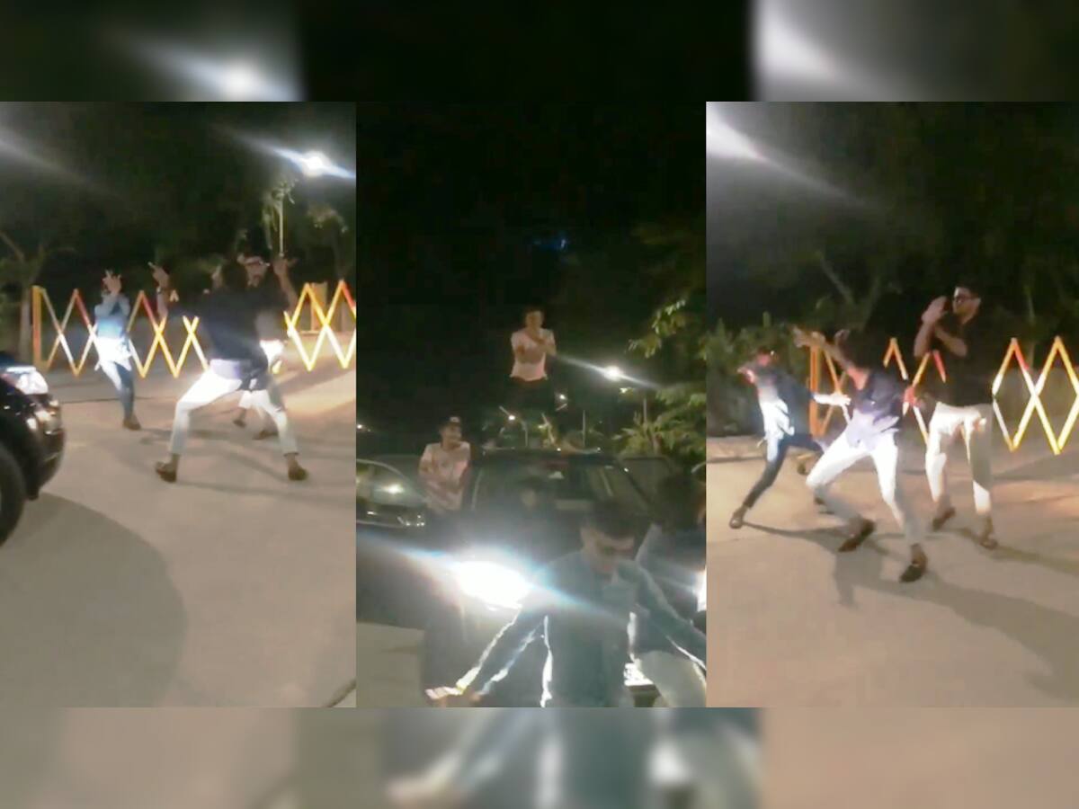 Viral Video: અમદાવાદી યુવકો રાત્રિ કર્ફ્યુંમાં બન્યા રાતના રાજા, બેરિકેટિંગ આગળ કર્યો ડાન્સ
