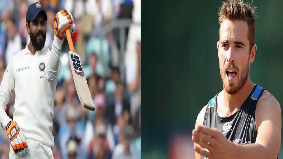 ICC ટેસ્ટ રેન્કિંગમાં ભારતના રવિન્દ્ર જાડેજા અને ન્યૂઝીલેન્ડના ટીમ સાઉદીને થયો ફાયદો ICC ટેસ્ટ રેન્કિંગમાં ભારતના રવિન્દ્ર જાડેજા અને ન્યૂઝીલેન્ડના ટીમ સાઉદીને થયો ફાયદો