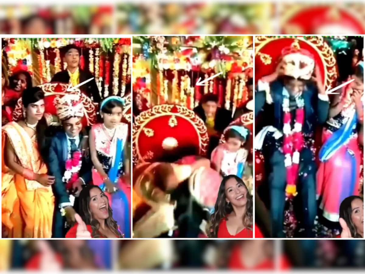 હાય હાય...આ શું? દુલ્હનની બહેને લગ્ન મંડપમાં જ દુલ્હેરાજા સાથે કરી ગંદી મજાક, જુઓ Viral Video