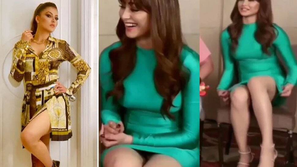 Urvashi Rautela ટાઇટ ફિટ ડ્રેસમાં થઇ બેચેન, Oops મોમેંટનો વીડિયો વાયરલ Urvashi Rautela ટાઇટ ફિટ ડ્રેસમાં થઇ બેચેન, Oops મોમેંટનો વીડિયો વાયરલ