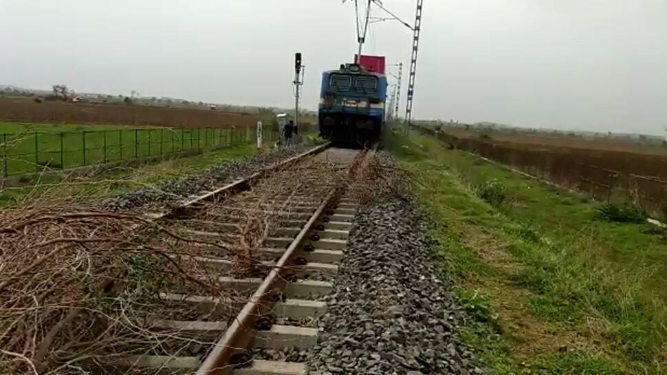 Railway Station ઉપર ઉપવાસ આંદોલન, પીપાવાવ રેલવે ટ્રેક ઉપર વૃક્ષો મૂકીને માલગાડી રોકી Railway Station ઉપર ઉપવાસ આંદોલન, પીપાવાવ રેલવે ટ્રેક ઉપર વૃક્ષો મૂકીને માલગાડી રોકી