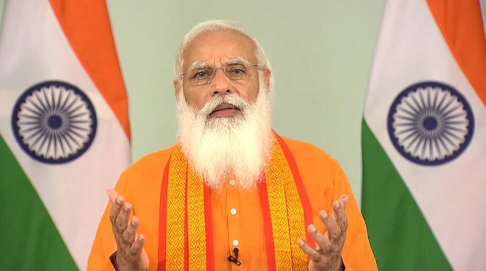 Yoga Day 2021: 'યોગ પાસે દરેક માટે કોઈને કોઈ સમાધાન જરૂર છે', જાણો PM મોદીના સંબોધનની મહત્વની વાતો Yoga Day 2021: 'યોગ પાસે દરેક માટે કોઈને કોઈ સમાધાન જરૂર છે', જાણો PM મોદીના સંબોધનની મહત્વની વાતો