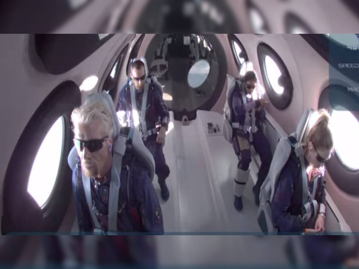 Virgin Galactic Spaceflight: રિચર્ડ બ્રેનસનની ટીમ અંતરિક્ષની યાત્રા કરી પરત ફરી, ભારતીય મૂળની સિરિશા પણ થઈ સામેલ