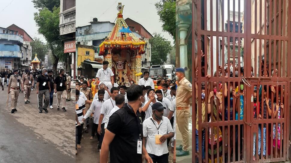 Rath Yatra: પોણા 4 કલાક કરતાં ઓછા સમયમાં રથયાત્રા સંપન્ન, નિજમંદિર પહોંચ્યા રથ Rath Yatra: પોણા 4 કલાક કરતાં ઓછા સમયમાં રથયાત્રા સંપન્ન, નિજમંદિર પહોંચ્યા રથ