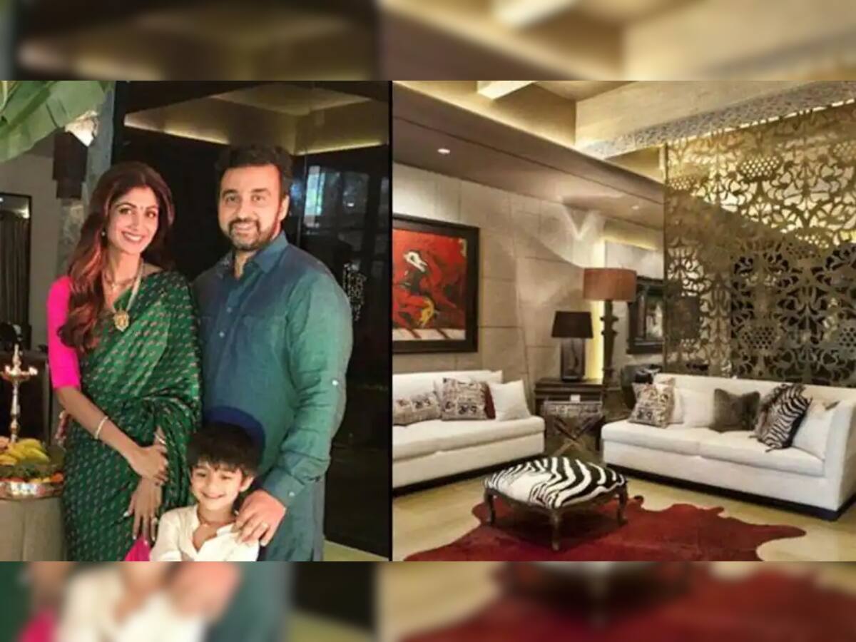 Raj Kundra-Shilpa Shetty House: આ છે રાજ કુન્દ્રા અને શિલ્પા શેટ્ટીનું ભવ્ય ઘર, જુઓ Inside તસવીર