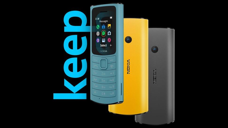 NOKIA 110 4G feature phone launched in India