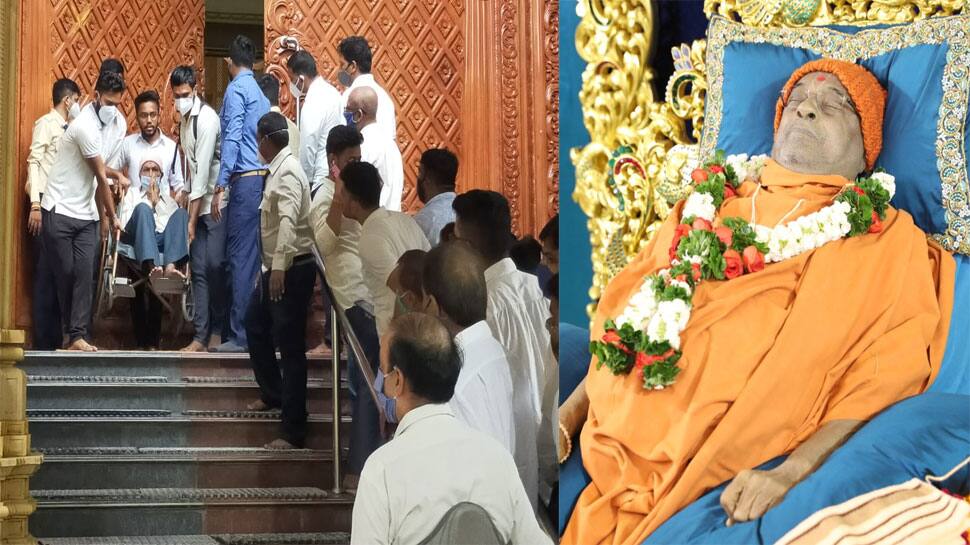 હરિપ્રસાદ સ્વામીના અંતિમ દર્શન માટે ભક્તોનું ઘોડાપૂર ઉમટ્યું, આવતીકાલે દિલ્હીના CM દર્શન કરવા આવશે હરિપ્રસાદ સ્વામીના અંતિમ દર્શન માટે ભક્તોનું ઘોડાપૂર ઉમટ્યું, આવતીકાલે દિલ્હીના CM દર્શન કરવા આવશે