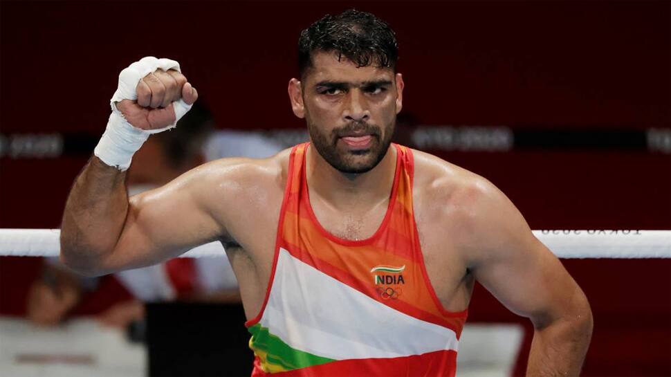 Tokyo Olympics 2020:બોક્સિંગમાં ભારતને મળી વધુ એક નિરાશા, સતીશ કુમારની ક્વાર્ટર ફાઇનલમાં હાર Tokyo Olympics 2020:બોક્સિંગમાં ભારતને મળી વધુ એક નિરાશા, સતીશ કુમારની ક્વાર્ટર ફાઇનલમાં હાર