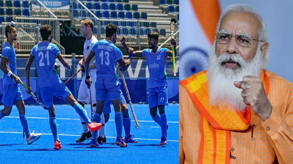 41 વર્ષ બાદ ઓલિમ્પિકમાં હોકી ટીમને મળ્યો મેડલ, PM મોદીએ આ રીતે કરી પ્રશંસા 41 વર્ષ બાદ ઓલિમ્પિકમાં હોકી ટીમને મળ્યો મેડલ, PM મોદીએ આ રીતે કરી પ્રશંસા