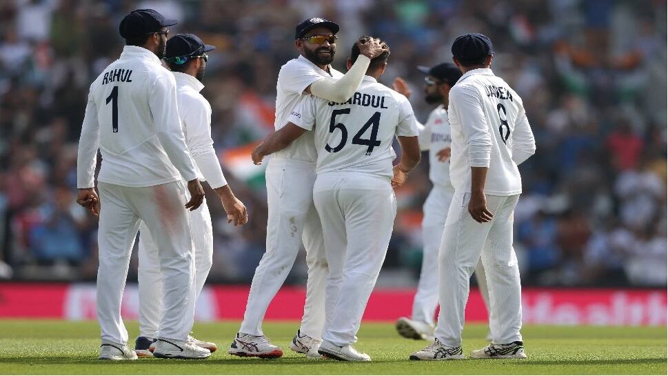 ENG vs IND: ઓવલ ટેસ્ટમાં ભારતે ઈંગ્લેન્ડને 157 રને હરાવ્યું, સિરીઝમાં 2-1થી આગળ ENG vs IND: ઓવલ ટેસ્ટમાં ભારતે ઈંગ્લેન્ડને 157 રને હરાવ્યું, સિરીઝમાં 2-1થી આગળ