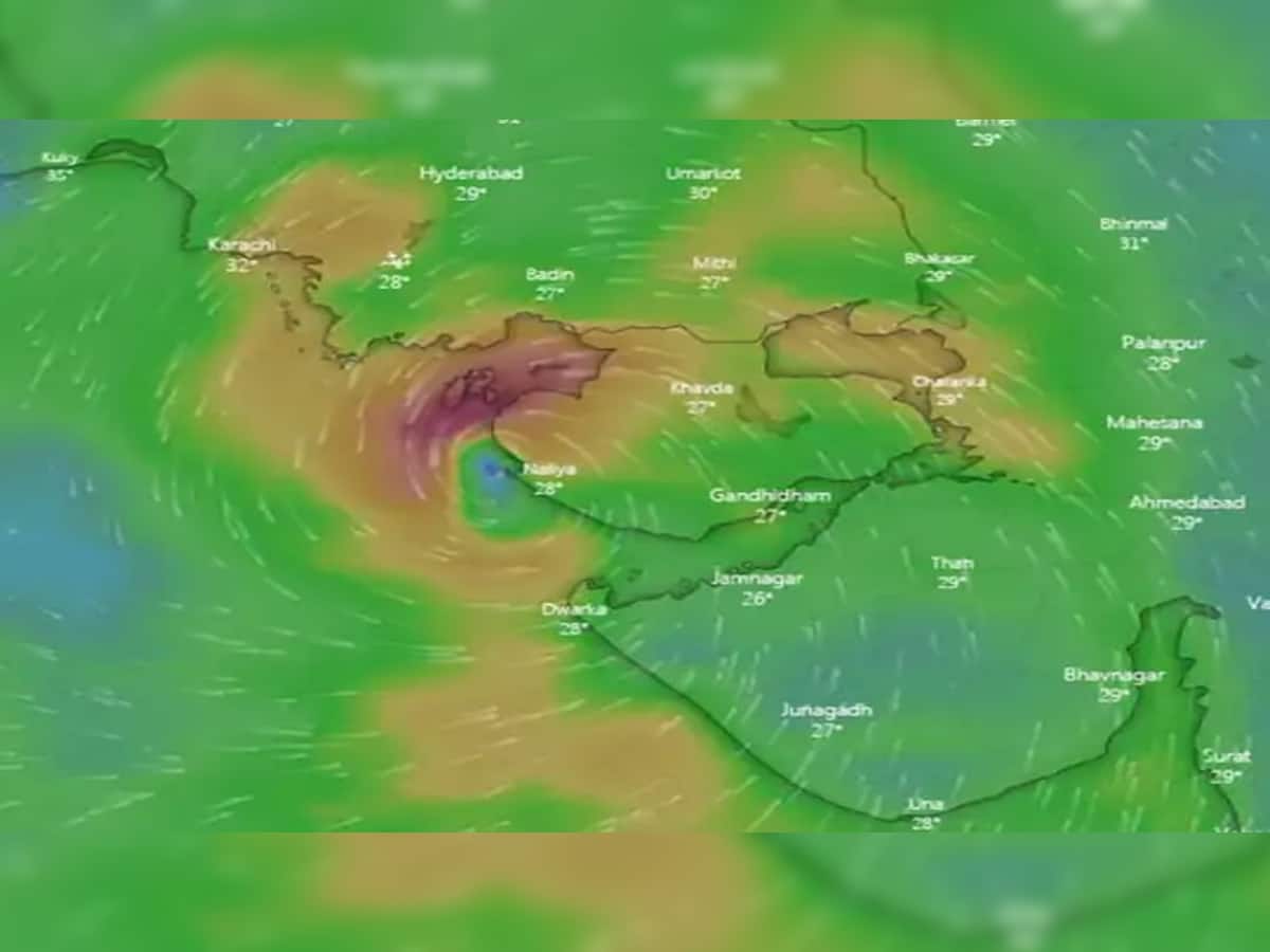 ગુજરાતના માથા પરથી વાવાઝોડાનું સંકટ ટળ્યું, પાકિસ્તાન તરફ ફંટાયું, પણ અસર રહેશે