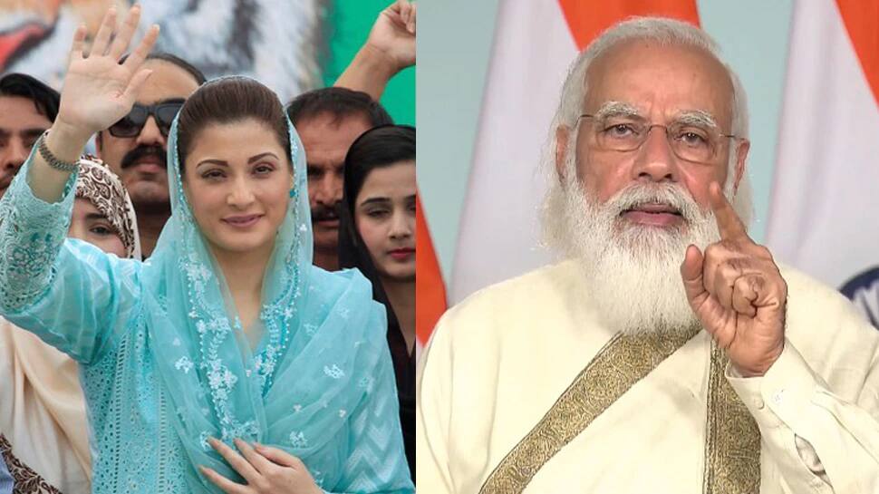 Maryam Nawaz એ PM Modi નો ઉલ્લેખ કરીને પાકિસ્તાનના PM ઈમરાન ખાન પર સાધ્યું નિશાન, જાણો શું કહ્યું? Maryam Nawaz એ PM Modi નો ઉલ્લેખ કરીને પાકિસ્તાનના PM ઈમરાન ખાન પર સાધ્યું નિશાન, જાણો શું કહ્યું?