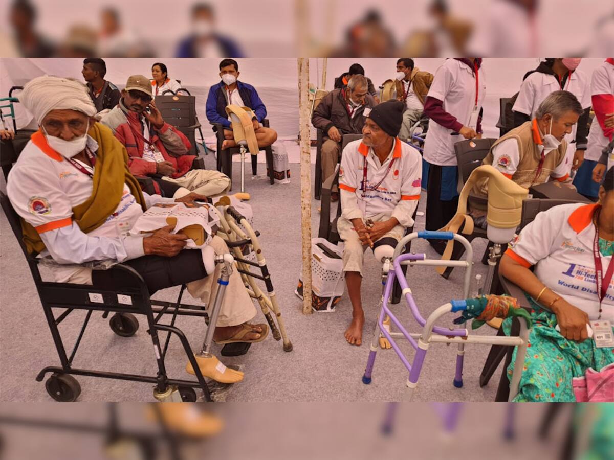 world disability day : 700 દિવ્યાંગોને કૃત્રિમ અંગો આપીને શરીરની ખોડ ખાપણ દૂર કરાઈ