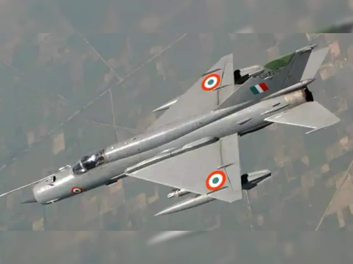 જેસલમેરમાં વાયુસેનાનું MiG-21 ફાઇટર જેટ ક્રેશ, પાયલોટનું મોત