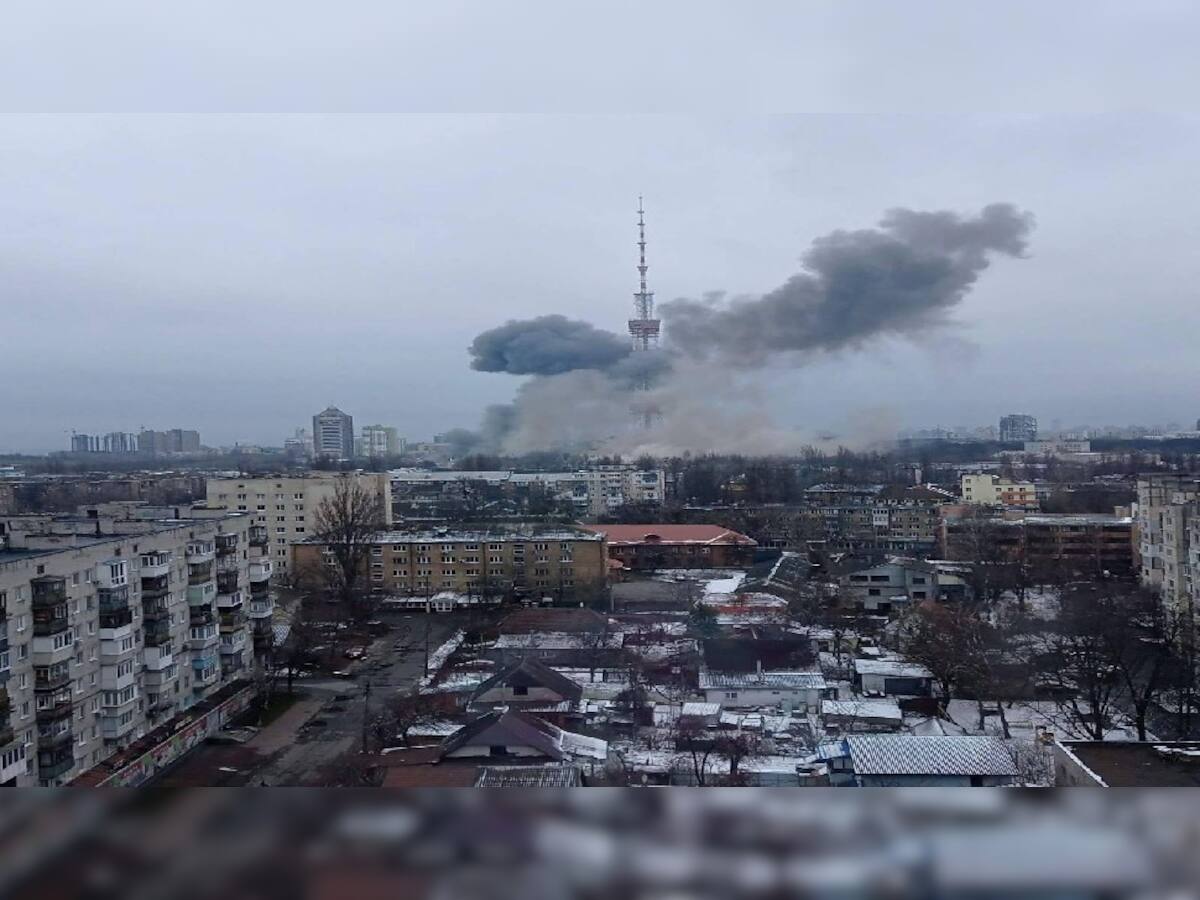 Ukraine Russia War: રશિયાએ કિવમાં ટીવી ટાવરને નિશાન બનાવ્યું, ટીવી પ્રસારણ થઈ શકે છે ઠપ